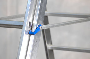Scala in alluminio a 3 tronchi – 2,5 m – 8 pioli