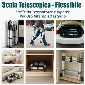 5M Scala Alluminio Telescopica